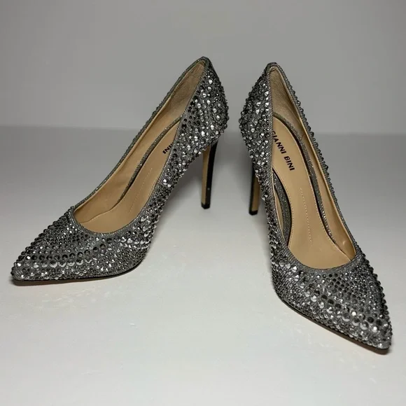 Gianni Bini Silver Heels - Picture 4 of 8